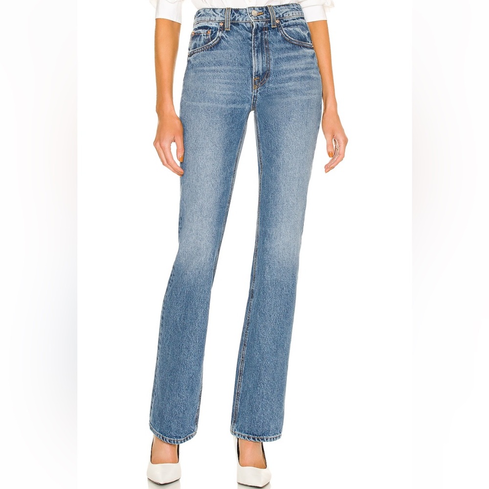 GRLFRND's Melanie High Rise Boot Cut in Lincoln Square